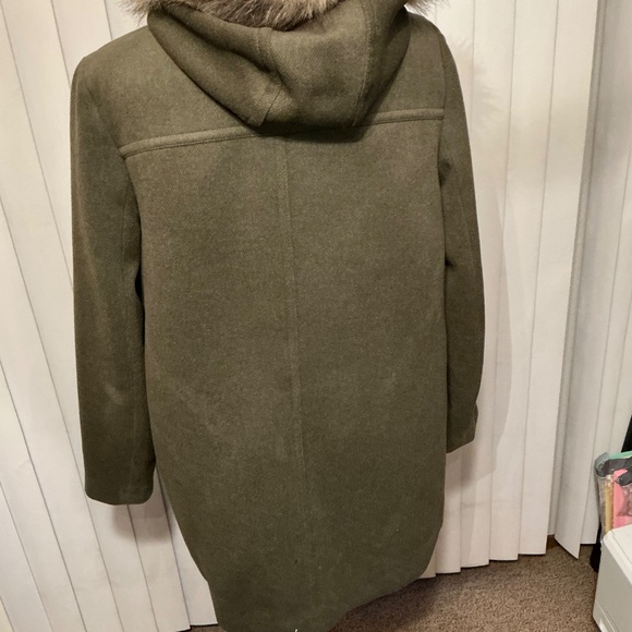 J. Crew Chateau Parka in Italian Stadium Cloth Wool size 14 - Picture 5 of 10